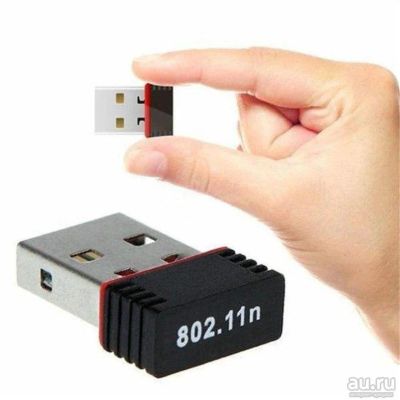 Лот: 8247723. Фото: 1. миниатюрный внешний USB адаптер... WiFi, Bluetooth адаптеры