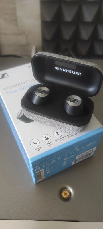 Лот: 20044755. Фото: 1. sennheiser momentum true wireless. Наушники, гарнитуры