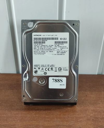 Лот: 21106846. Фото: 1. Жесткий диск SATA-II 3,5 Hitachi... Жёсткие диски (HDD)