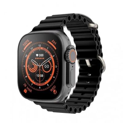 Лот: 22053884. Фото: 1. Смарт-часы Smart X8 Ultra черные. Смарт-часы, фитнес-браслеты, аксессуары