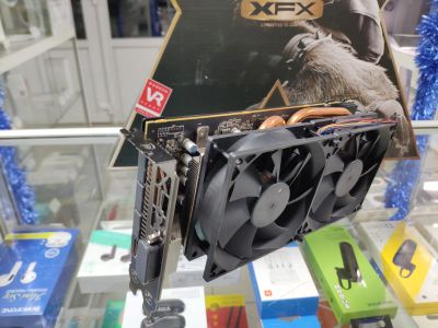 Лот: 19849122. Фото: 1. Видеокарта Radeon RX 570 XFX 4GB... Видеокарты