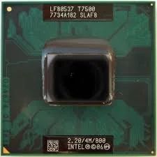 Лот: 3615486. Фото: 1. Процессор Intel Core 2 Duo T7500... Процессоры