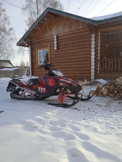 Лот: 24915440. Фото: 1. Снегоход Arctic Cat. Снегоходы, квадроциклы