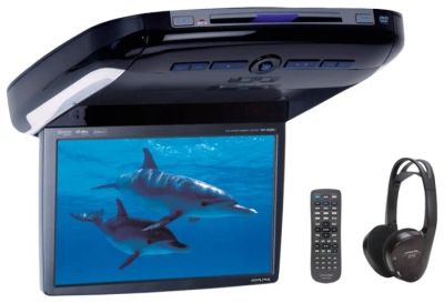 Лот: 8115169. Фото: 1. Потолочный монитор Alpine PKG-2100P... Мониторы, DVD