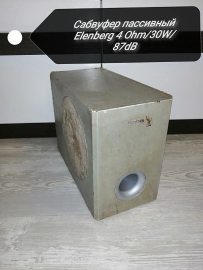Лот: 19999600. Фото: 1. Сабвуфер пассивный Elenberg 4... Сабвуферы