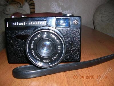 Лот: 309505. Фото: 1. Фотоаппарат Силуэт Электро. Плёночные компактные