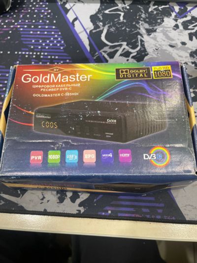 Лот: 24697641. Фото: 1. Gold master C-505 hdi DVB-C ресивер... Ресиверы