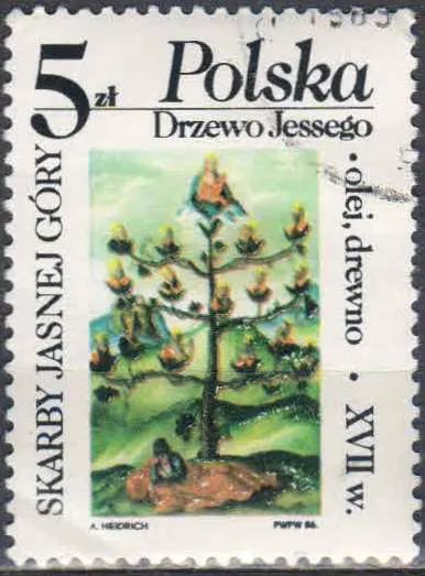Лот: 25054353. Фото: 1. 1986. Польша. Празднование Успения... Марки