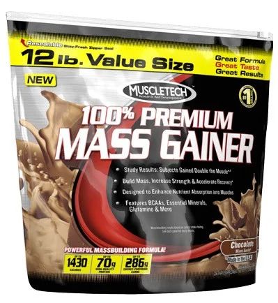 Лот: 9024412. Фото: 1. 100% Premium Mass Gainer от MuscleTech... Спортивное питание, витамины