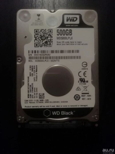 Лот: 13054917. Фото: 1. Жесткий диск WD Black WD5000LPLX... Жёсткие диски (HDD)