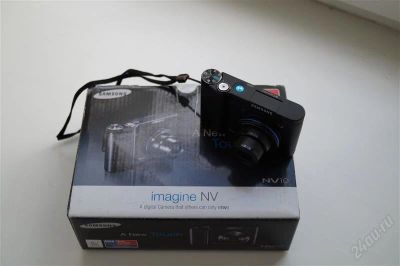 Лот: 2851557. Фото: 1. Цифровой фотоаппарат Samsung NV-10. Цифровые компактные
