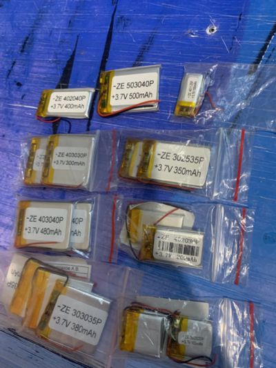Лот: 18450088. Фото: 1. Аккумулятор 3,7v разных размеров... Аккумуляторы