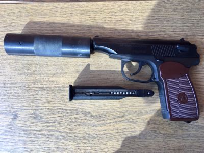 Лот: 11956037. Фото: 1. Пневматический пистолет Макаров... Пневматическое оружие