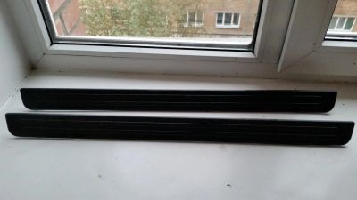 Лот: 10317683. Фото: 1. Пластиковые накладки на пороги... Салон