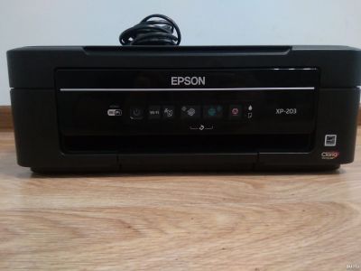 Лот: 13818949. Фото: 1. Принтер Epson XP-203 неисправен. Струйные принтеры