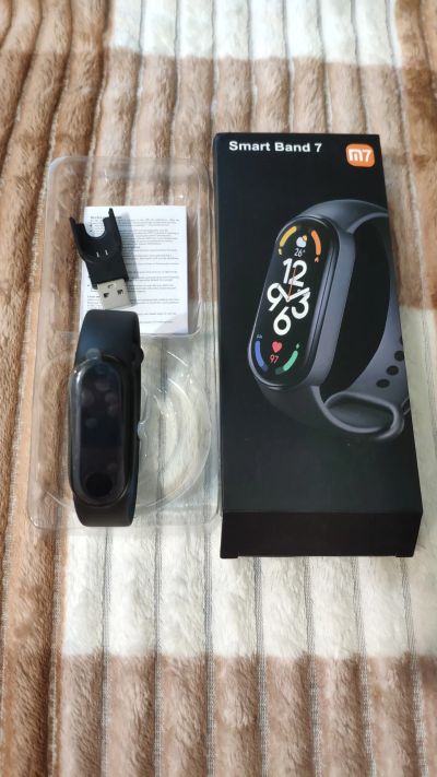 Лот: 21292572. Фото: 1. Часы xiaomi smart band 7. Смарт-часы, фитнес-браслеты, аксессуары