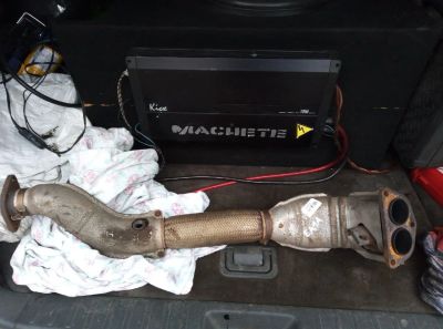 Лот: 15763836. Фото: 1. Труба глушителя Mitsubishi Galant... Выхлопная система