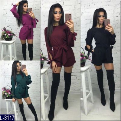 Лот: 10989216. Фото: 1. Комбинезон, низ шорты. Комбинезоны