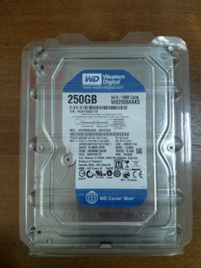 Лот: 17359334. Фото: 1. HDD WD2500AAKS. Жёсткие диски (HDD)