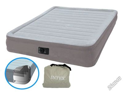 Лот: 4592228. Фото: 1. Кровать флок Comfort-Plush 152-203-33см... Туристическая, походная мебель