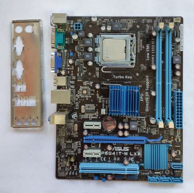 Лот: 17707726. Фото: 1. Материнская плата ASUS P5G41T-M... Материнские платы