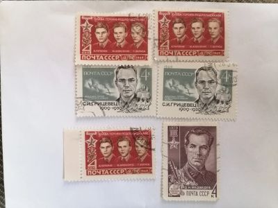 Лот: 25661589. Фото: 1. Герои СССР. Марки разных годов. Марки
