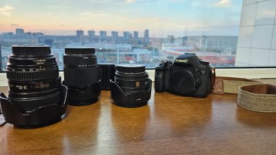 Лот: 23563308. Фото: 1. Canon EOS 7D +Canon 24-105 +Sigma... Цифровые зеркальные