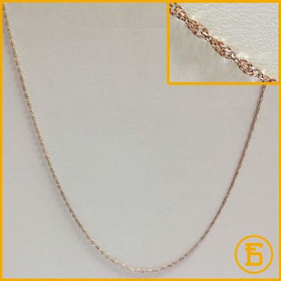 Лот: 9281972. Фото: 1. Золотая цепь 585 пробы. Вес 1... Цепочки