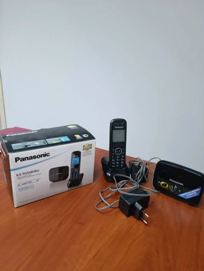 Лот: 24990598. Фото: 1. Телефон беспроводной (dect) Panasonic... DECT и радиотелефоны