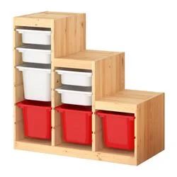 Лот: 2991890. Фото: 1. Контейнер для игрушек (Ikea) Труфаст... Шкафы, стеллажи, комоды