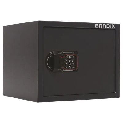 Лот: 24555064. Фото: 1. Сейф Brabix SF-280EL, 28x35x30... Сейфы, металлические шкафы