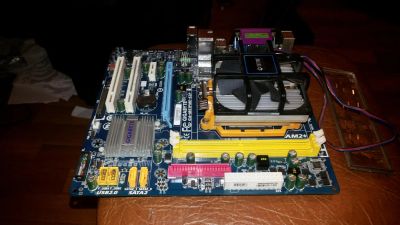Лот: 6273821. Фото: 1. Материнская плата Gigabyte GA-M61PME-S2P... Материнские платы