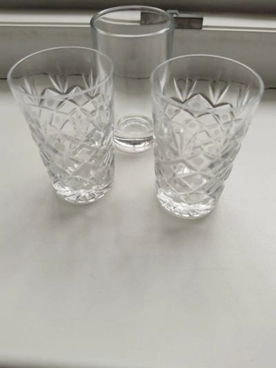 Лот: 25350613. Фото: 1. 3 стопки одним лотом. Рюмки, стопки