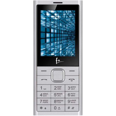 Лот: 25604179. Фото: 1. Мобильный телефон F+ B280 Silver. Кнопочные мобильные телефоны
