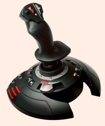 Лот: 4759205. Фото: 1. Джойстик ThrustMaster FlightStick... Рули, джойстики