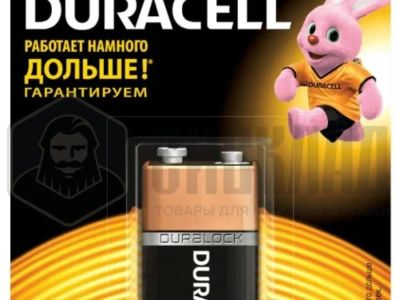 Лот: 20989650. Фото: 1. Duracell Basic 9V Батарейка алкалиновая... Разное