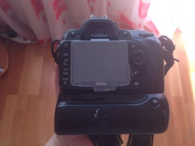 Лот: 4862770. Фото: 1. Nikon d90 body + батарейный блок... Цифровые зеркальные