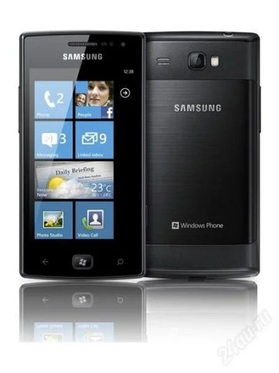 Лот: 2142726. Фото: 1. Обмен Продажа Samsung omnia W. Смартфоны