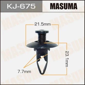 Лот: 11478210. Фото: 1. Клипса крепежная Masuma KJ-675. Кузов