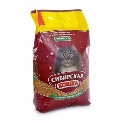 Лот: 14013103. Фото: 1. Наполнитель Сибирская Кошка универсал... Миски, лотки, наполнители