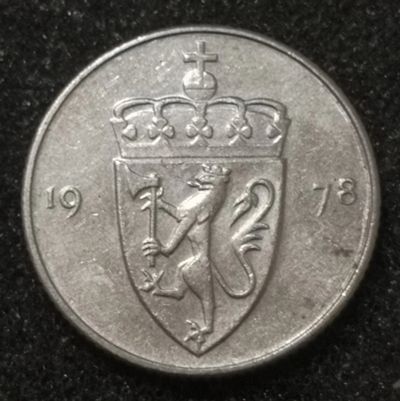 Лот: 24578470. Фото: 1. 50 эре 1978 года. Норвегия. Европа
