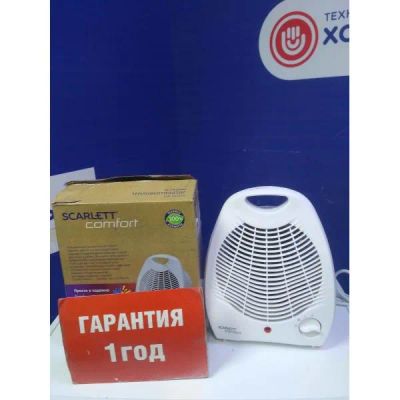 Лот: 25723618. Фото: 1. Тепловентилятор SCARLETT SC-FH19S01. Обогреватели бытовые