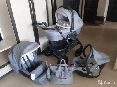 Лот: 15825272. Фото: 1. Коляска 3 в 1 Cam Dinamico Up. Коляски