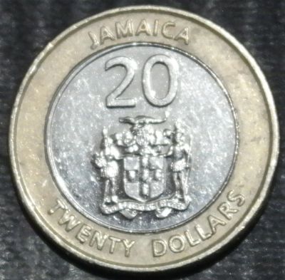 Лот: 19979683. Фото: 1. Экзотика с рубля (21021) Ямайка. Остальные страны