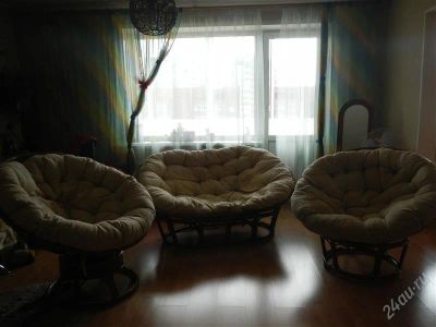 Лот: 2099284. Фото: 1. Ратанговая мебель. Кресла, пуфы