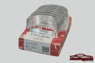 Лот: 20862197. Фото: 1. Вкладыши Toyota 1ZZFE (0,25) шатунные... Двигатель и элементы двигателя