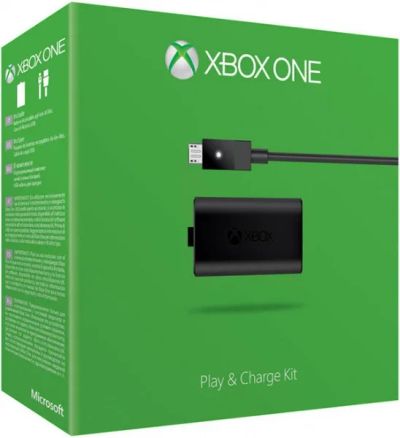 Лот: 8295874. Фото: 1. Xbox One зарядка батарея зарядное... Игры для консолей