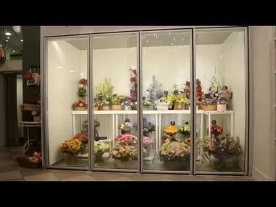 Лот: 15559086. Фото: 1. Витрина для цветочной холодильной... Холодильное
