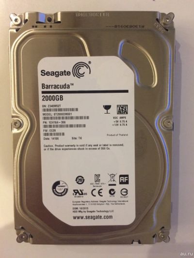 Лот: 5833331. Фото: 1. жесткий диск 2 Тб Seagate ST2000DM001... Жёсткие диски