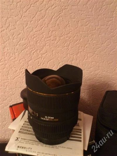 Лот: 1540923. Фото: 1. SIGMA 12-24mm F4.5-5.6 EX DG ASPHERICAL. Объективы